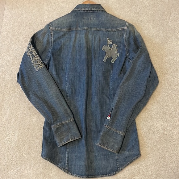 Dsquared2 Jeans shirt, sz 48, fit like small - Picture 2 of 5